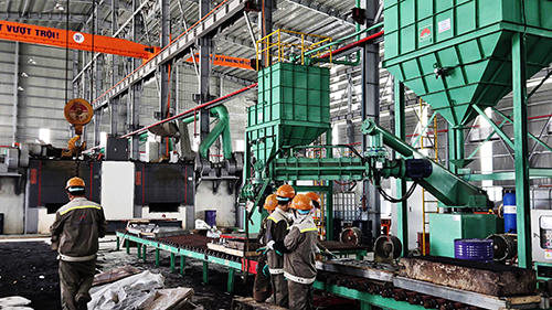 Hình ảnh hoạt động của công nhân