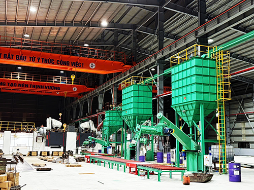 Video Clip Hệ thống máy móc đang vận hành sản xuất